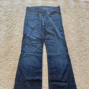 7 for all Mankind Dojo flip flop jeans size 26